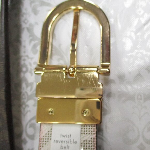 MICHAEL MK Twist Reversible Belt NWT main image 6